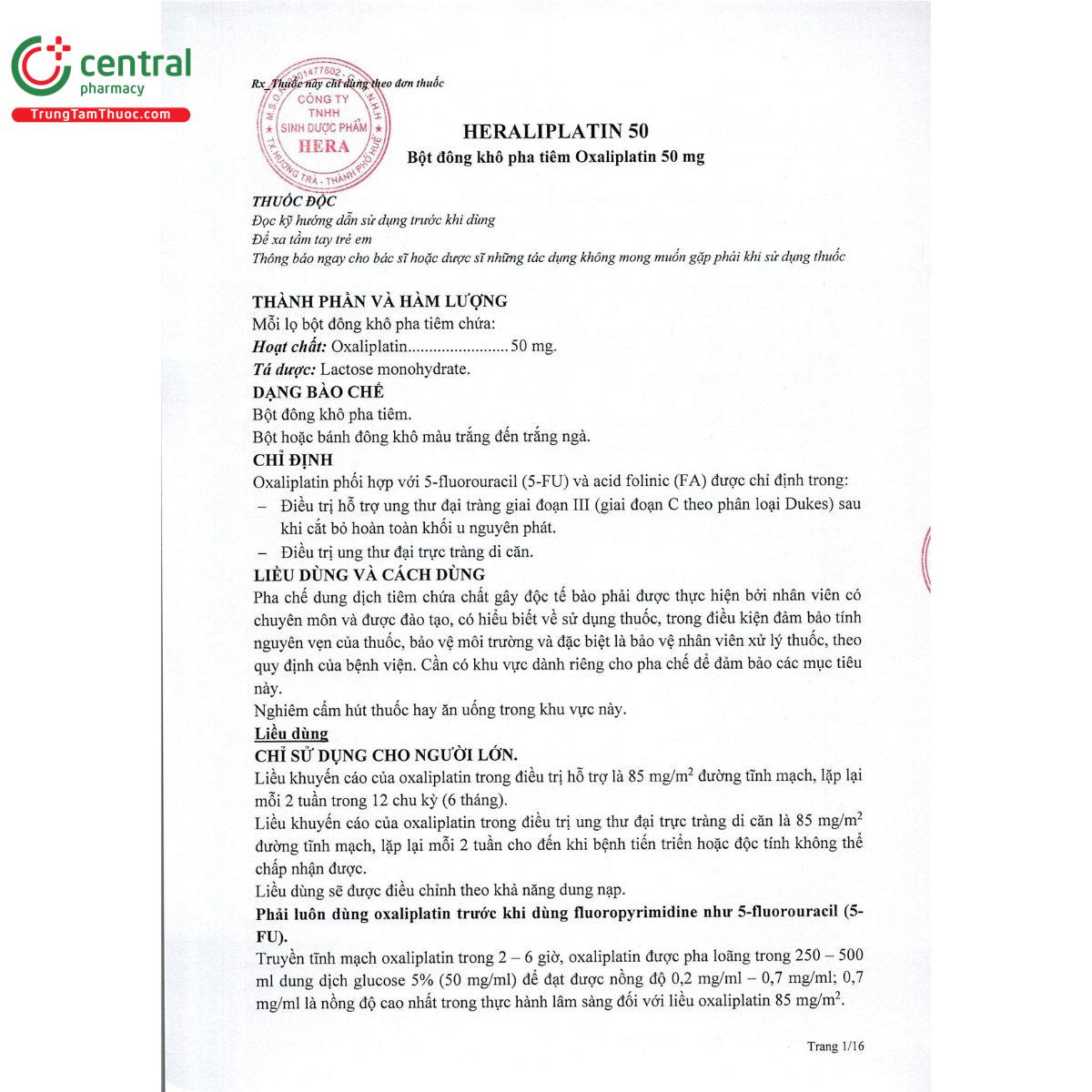 heraliplatin 50 3 N5382