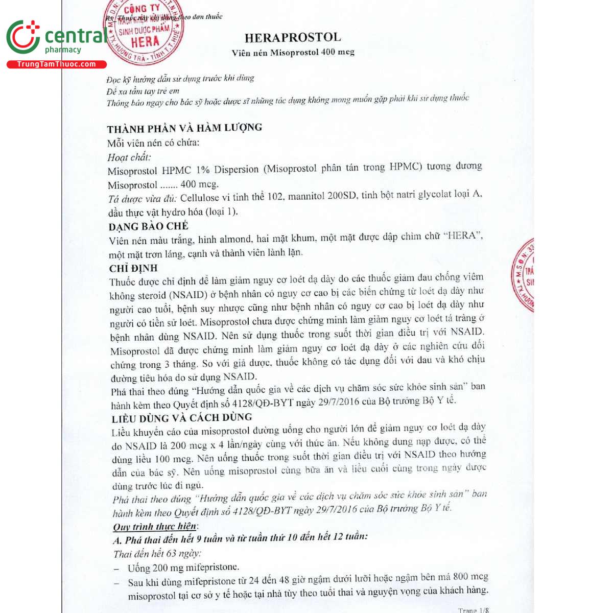 heraprostol 400mcg 2 R7662 heraprostol 400mcg 2 R7662