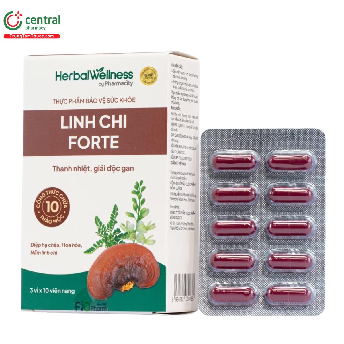 herbal wellness linh chi forte 1 D1280 herbal wellness linh chi forte 1 D1280