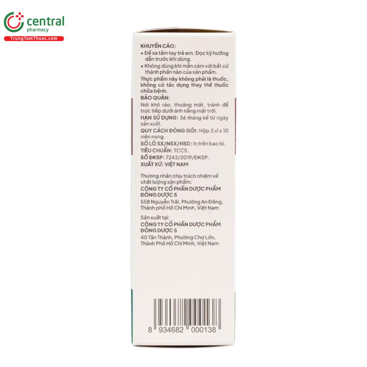 herbal wellness linh chi forte 5 K4517 herbal wellness linh chi forte 5 K4517