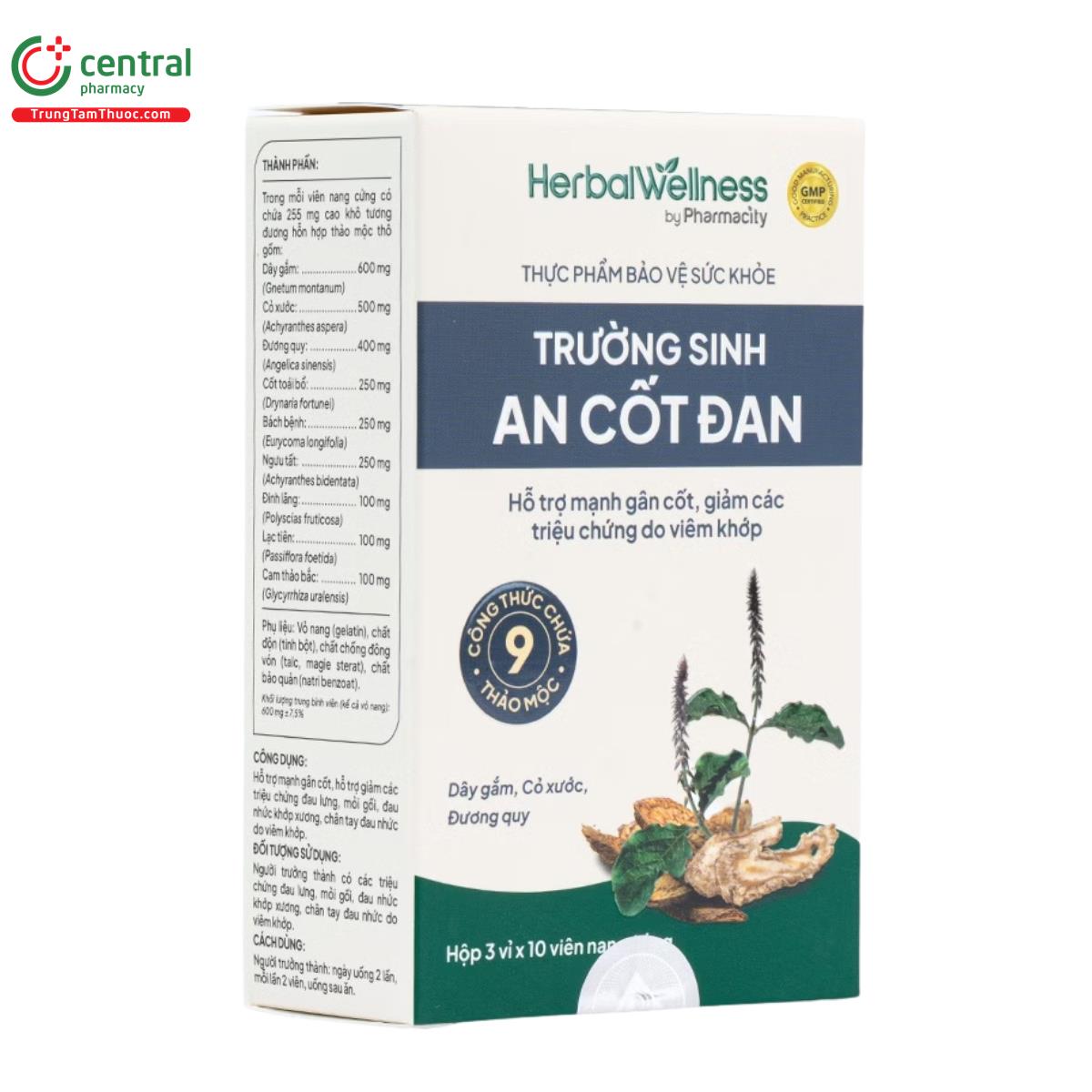 herbal wellness truong sinh an cot dan 3 M5203 herbal wellness truong sinh an cot dan 3 M5203