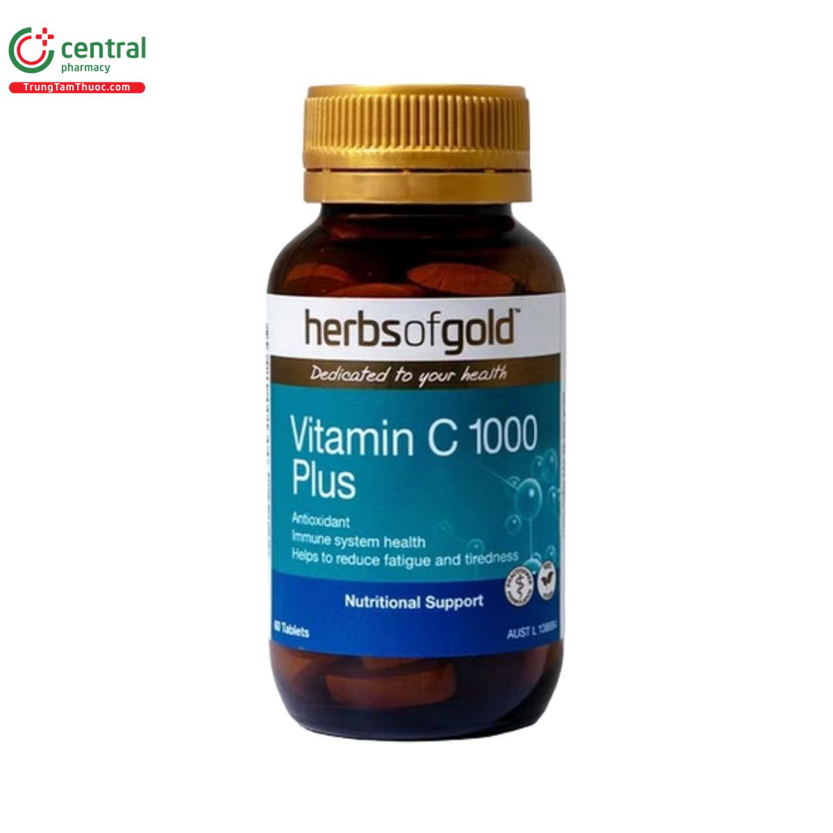 herbs of gold vitamin c 1000 plus 1 F2062