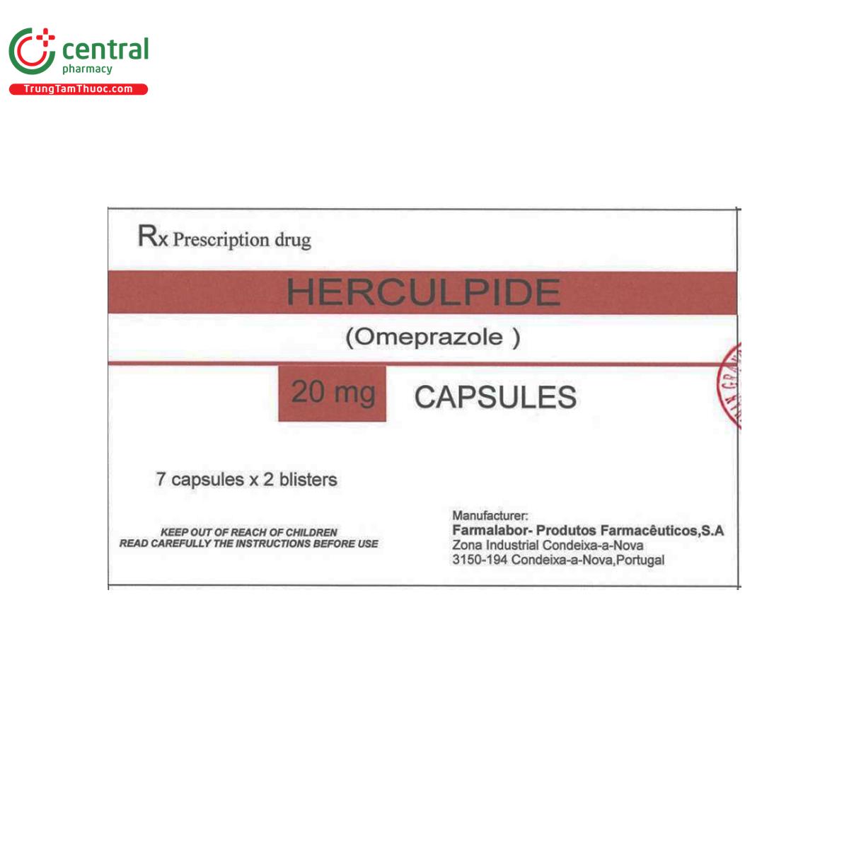 herculpide 20mg 2 S7110 herculpide 20mg 2 S7110