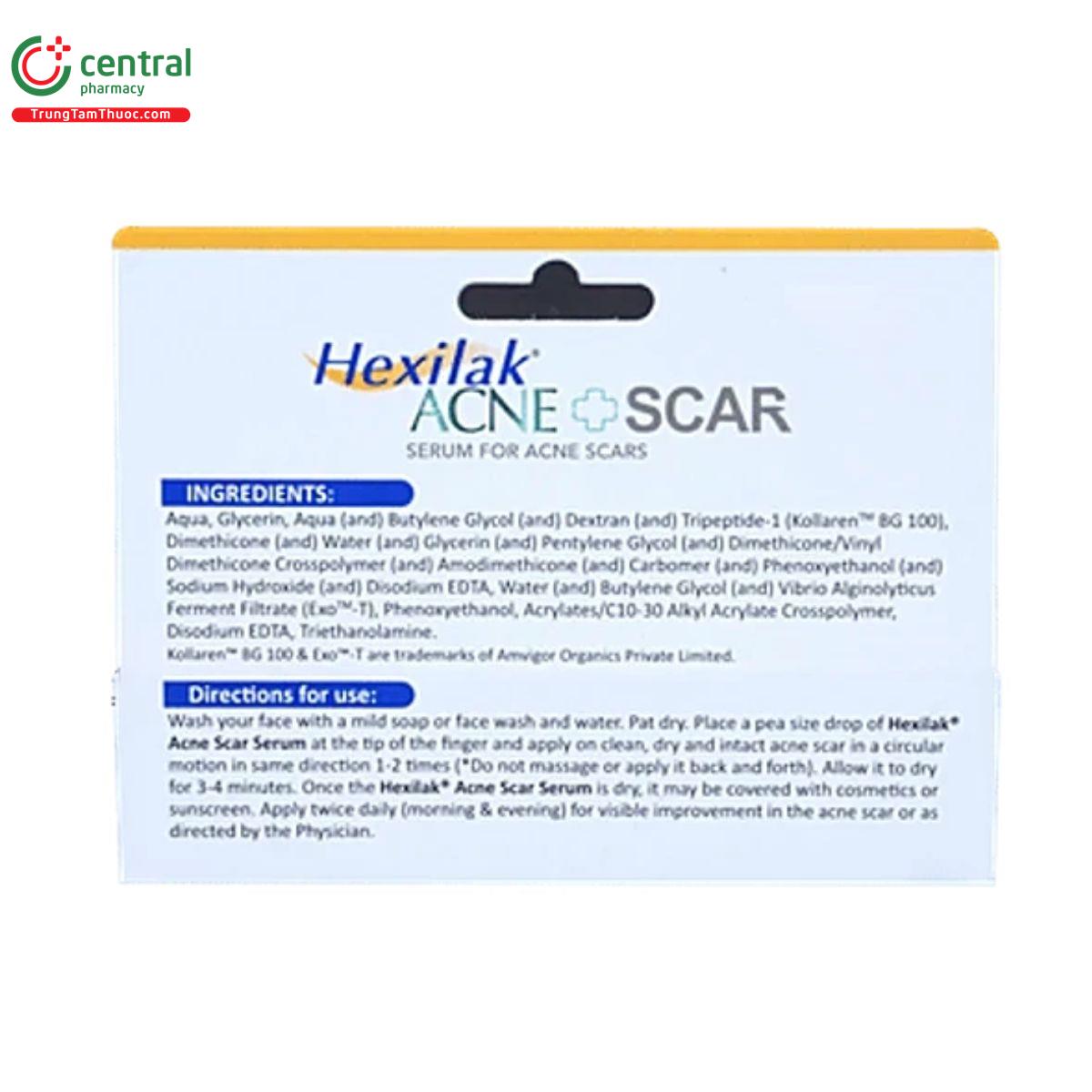 hexilak acne scar 3 G2571 hexilak acne scar 3 G2571
