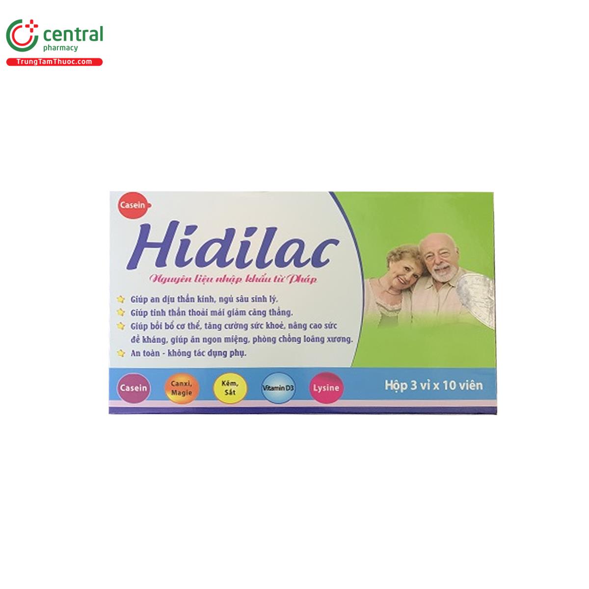 VIÊN THUỐC HIDILAC BỔ SUNG DƯỠNG CHẤT CẢI THIỆN GIẤC NGỦ VÀ NÂNG CAO SỨC KHỎE