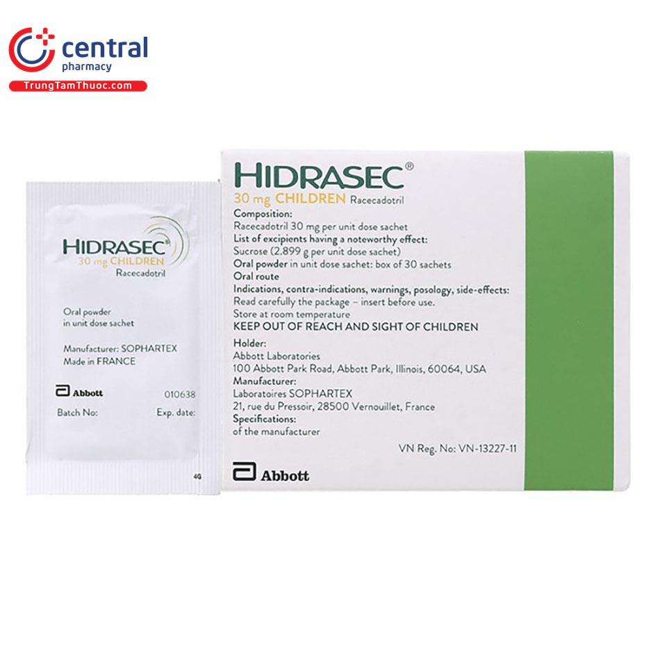 hidrasec 30mg children 10 B0543