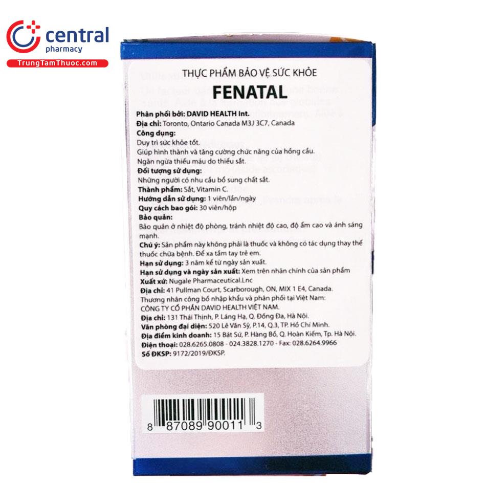 high potency fenatal 4 B0845