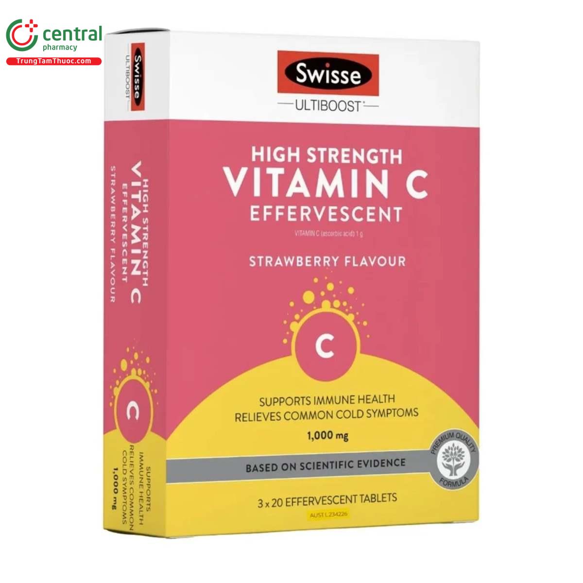 high strength vitamin c effervescent 1000mg 5 T7300