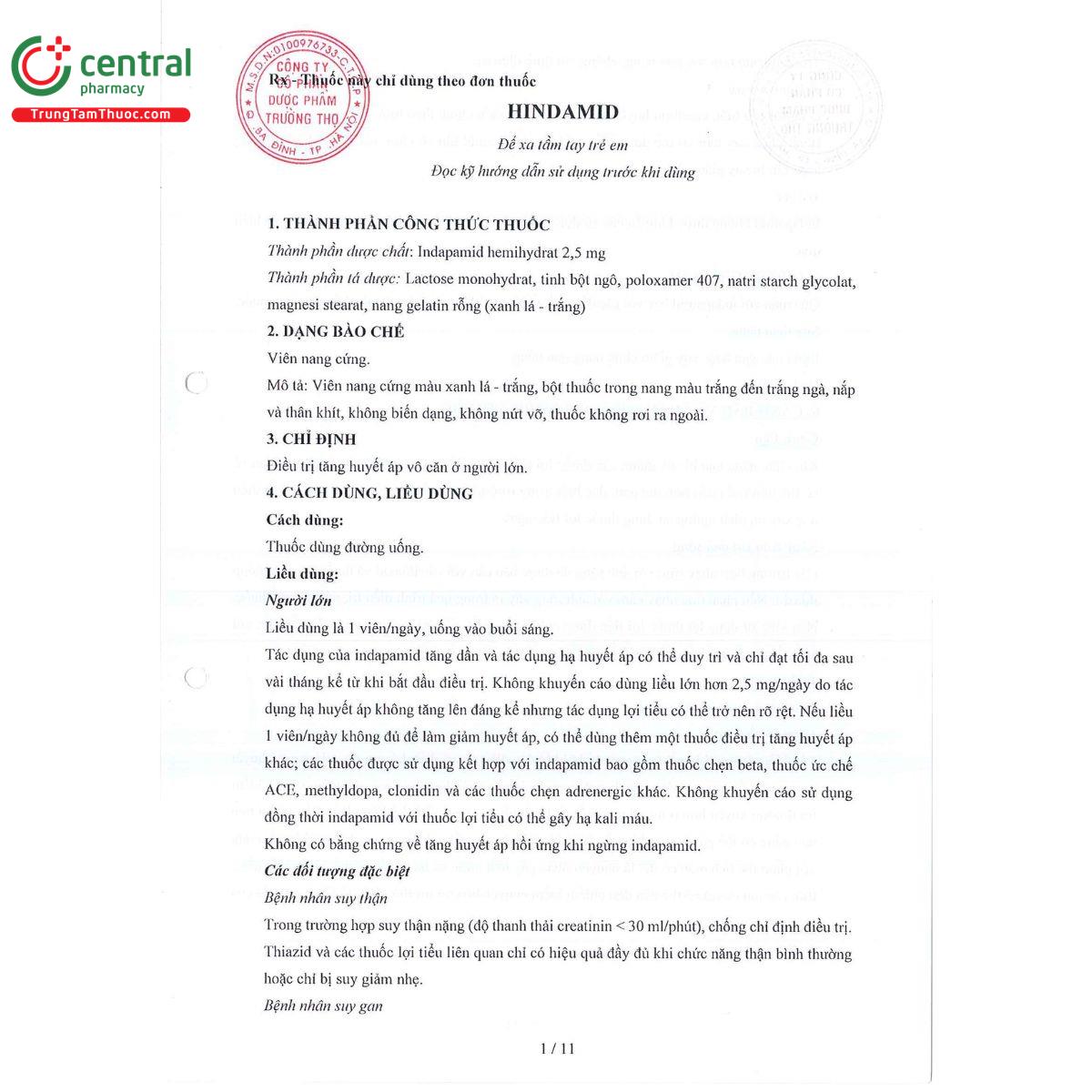 hindamid 25mg 3 N5275 hindamid 25mg 3 N5275