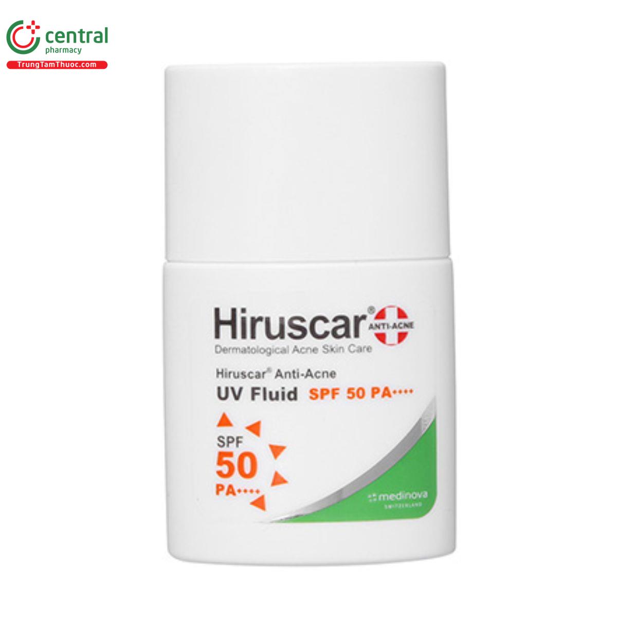 hiruscar anti acne uv fluid spf50 pa 6 M5233