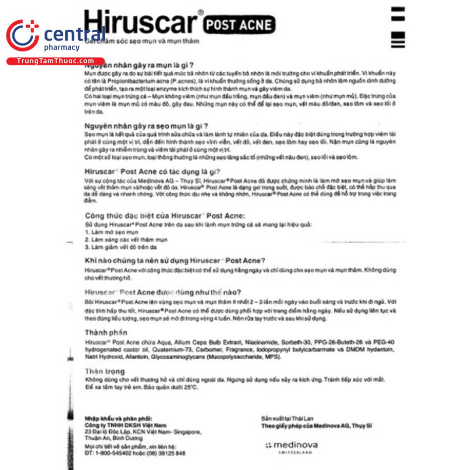 hiruscar post acne 10g 11 J3488