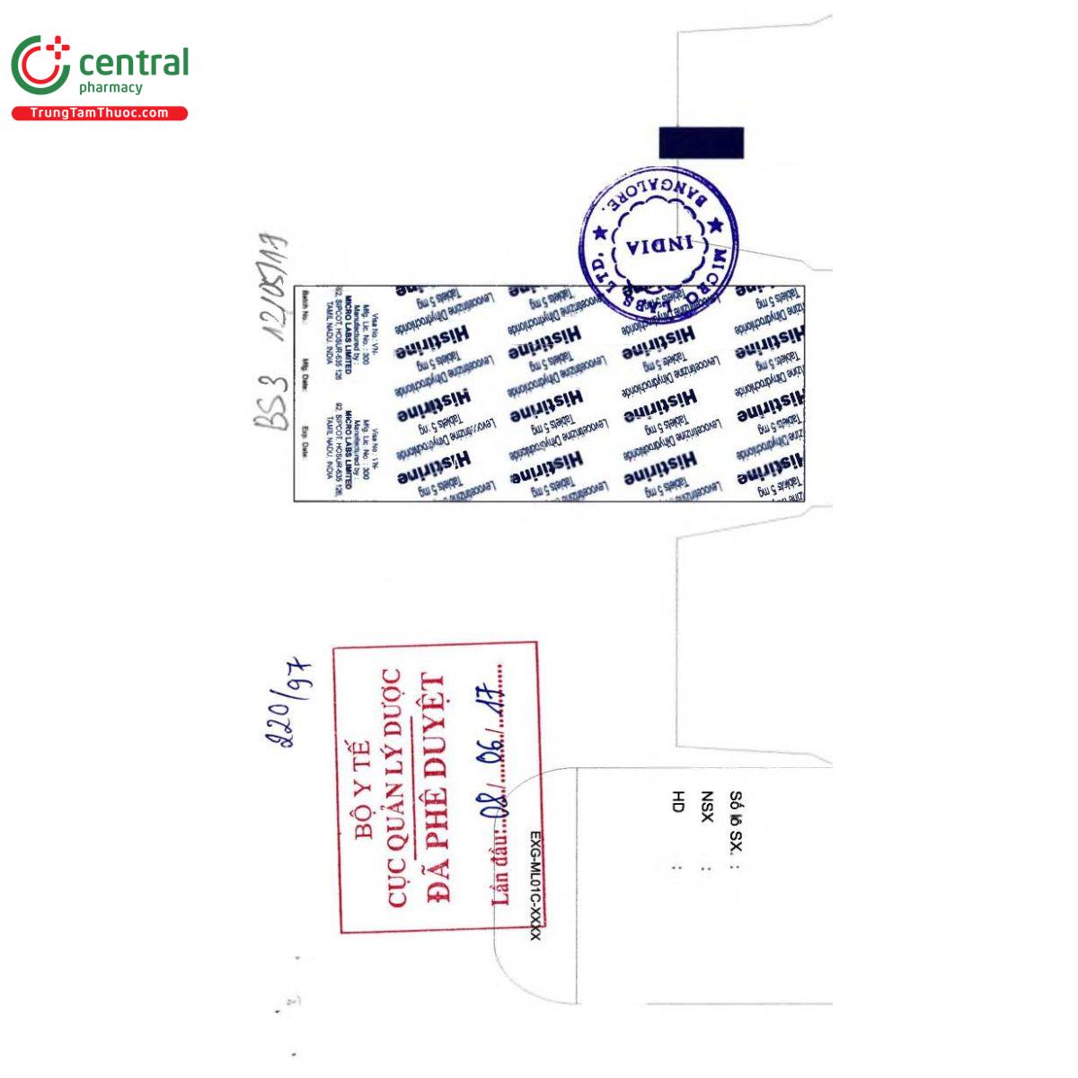 histirine 5mg 4 I3363 histirine 5mg 4 I3363