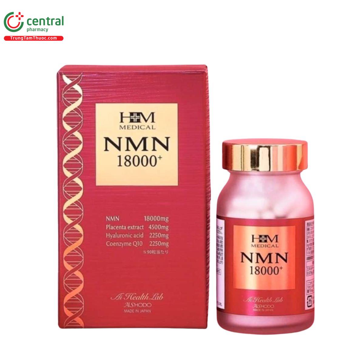 Thuốc HM Medical Aishodo NMN 18000+ làm đẹp da, giúp chậm lão hóa da