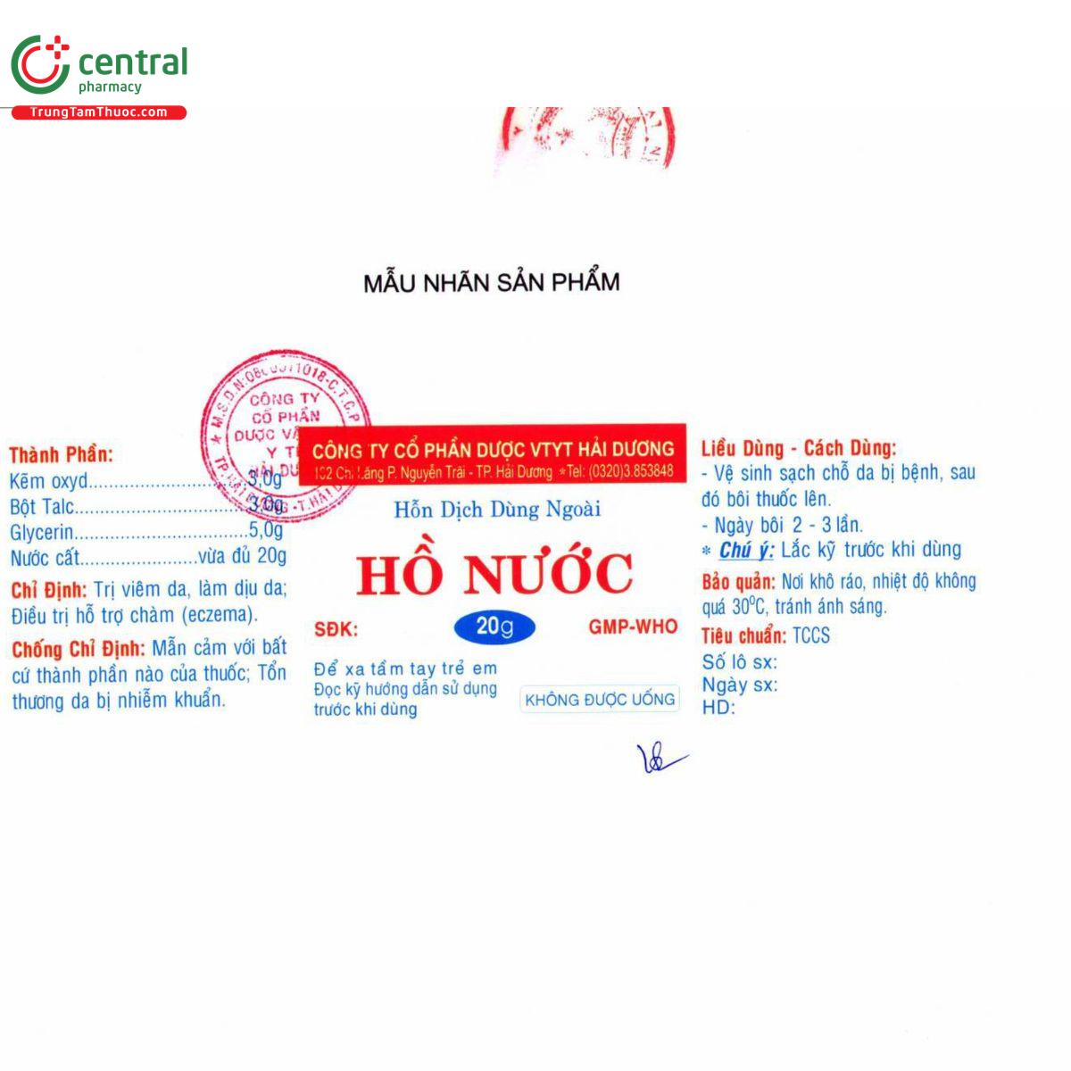 ho nuoc 20g 4 G2802