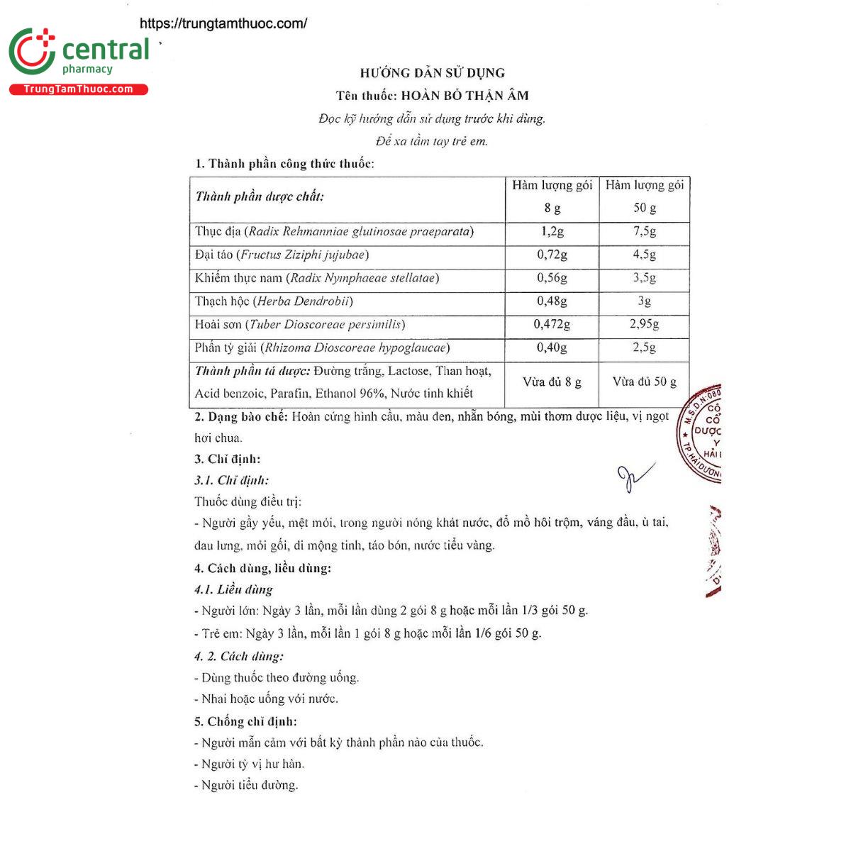 hoan bo than am hdpharma 6 C1422 hoan bo than am hdpharma 6 C1422