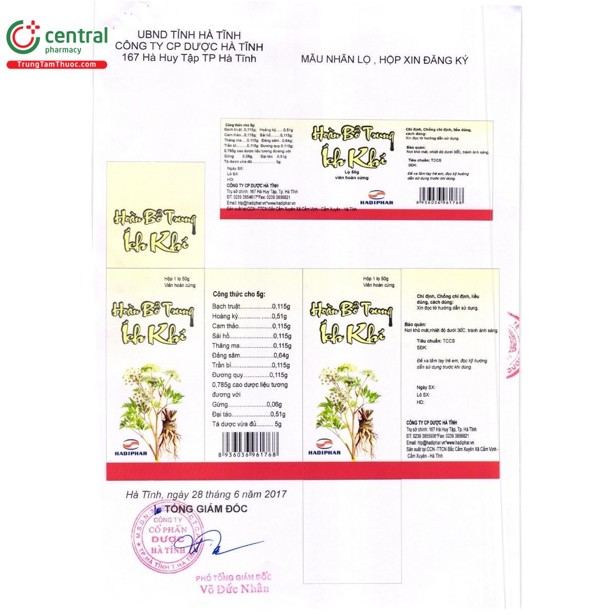 hoan bo trung ich khi hadiphar 11 R7852 hoan bo trung ich khi hadiphar 11 R7852