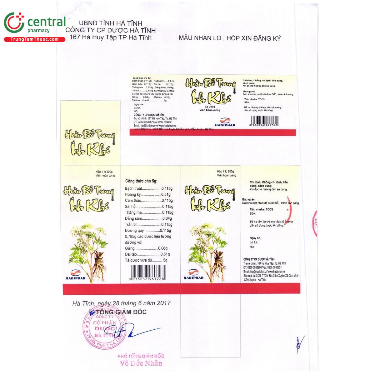hoan bo trung ich khi hadiphar 12 H3567 hoan bo trung ich khi hadiphar 12 H3567
