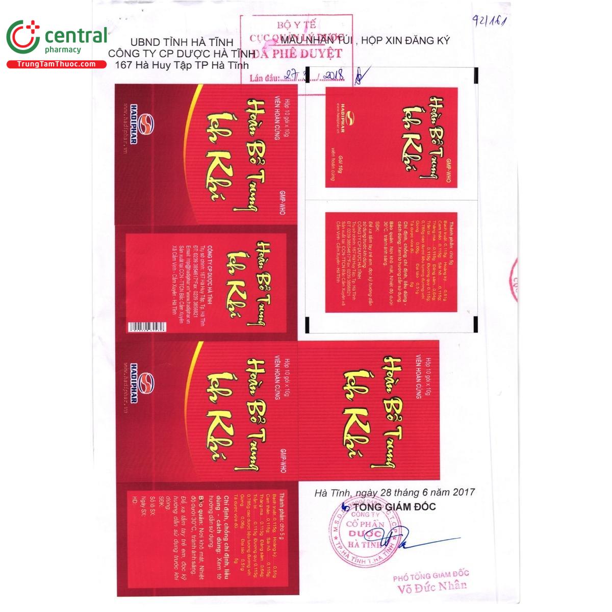 hoan bo trung ich khi hadiphar 6 H2246 hoan bo trung ich khi hadiphar 6 H2246
