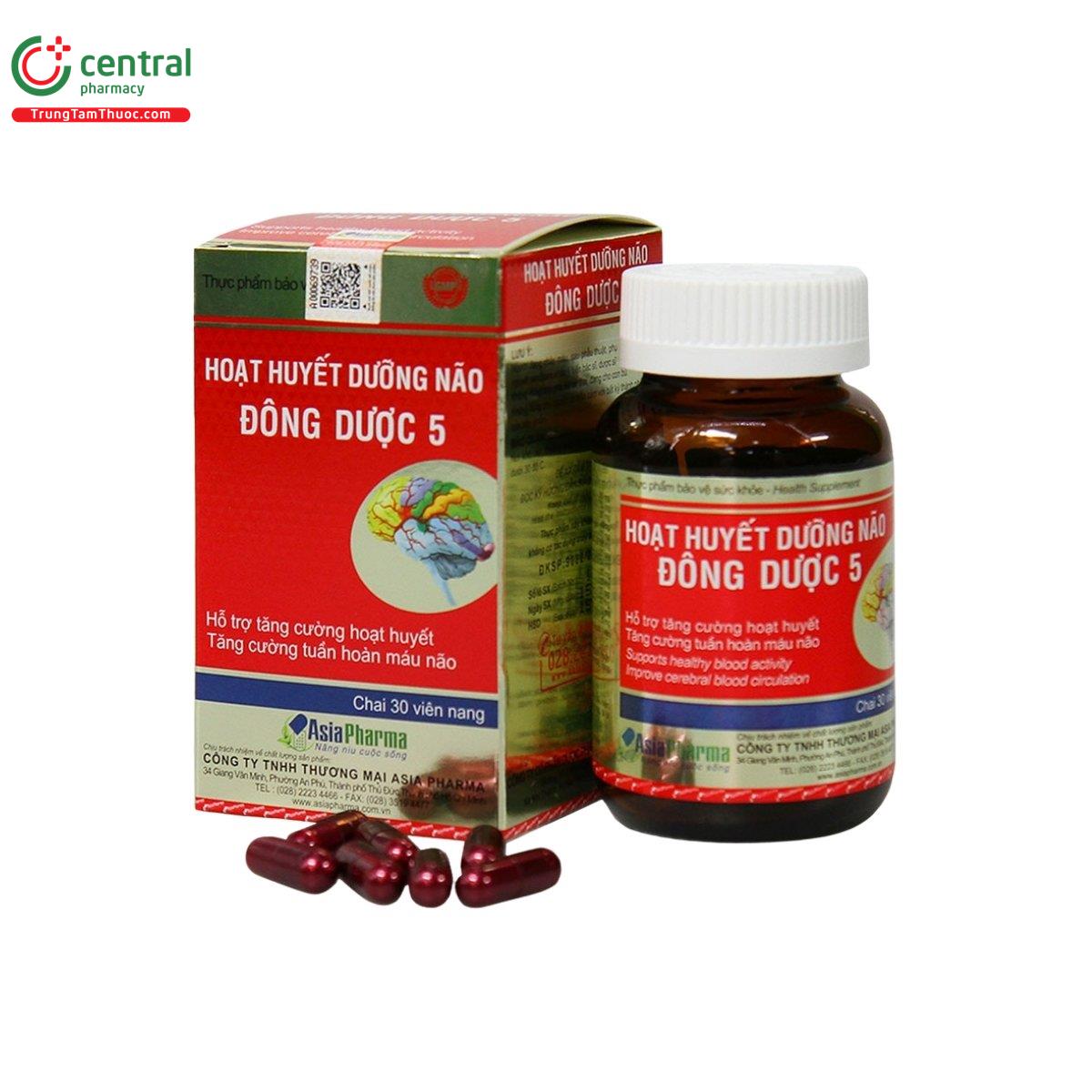 Thuốc Hoạt Huyết Dưỡng Não Đông Dược 5 có tốt không, giá bao nhiêu, cách  dùng