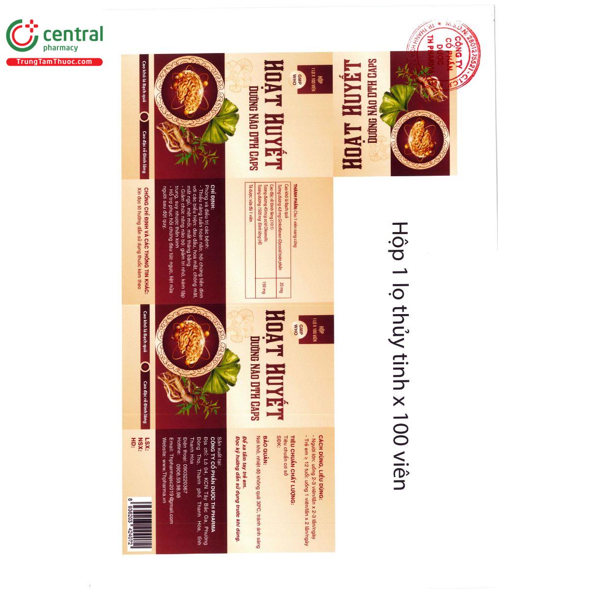 hoat huyet duong nao dth caps 16 D1747 hoat huyet duong nao dth caps 16 D1747