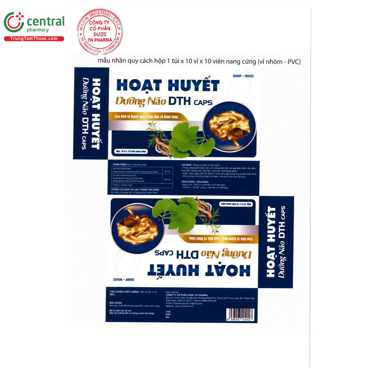 hoat huyet duong nao dth caps 3 T8355 hoat huyet duong nao dth caps 3 T8355