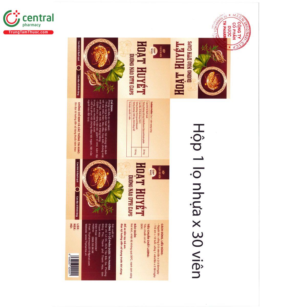 hoat huyet duong nao dth caps 9 O5016 hoat huyet duong nao dth caps 9 O5016
