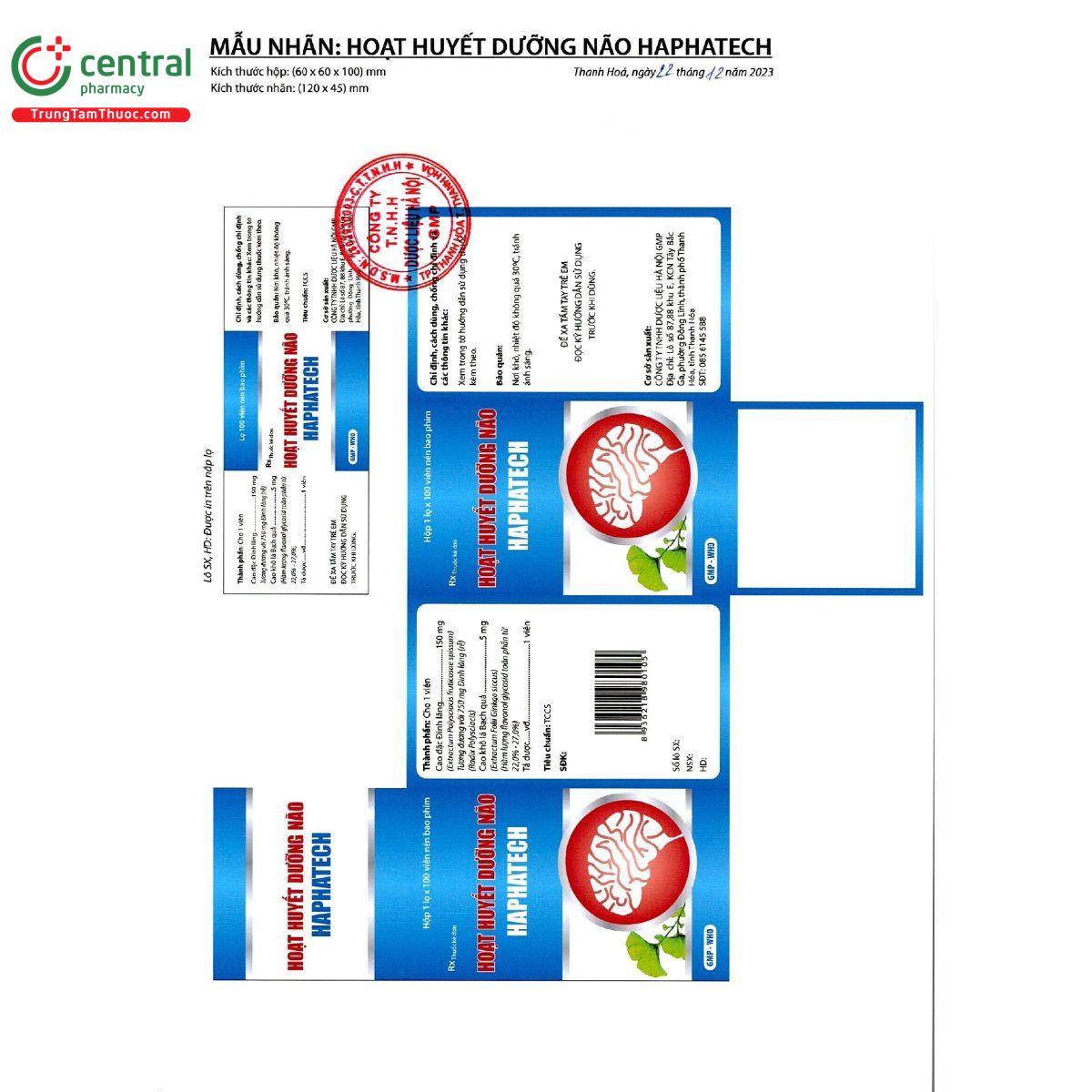 hoat huyet duong nao haphatech 5 R7034 hoat huyet duong nao haphatech 5 R7034