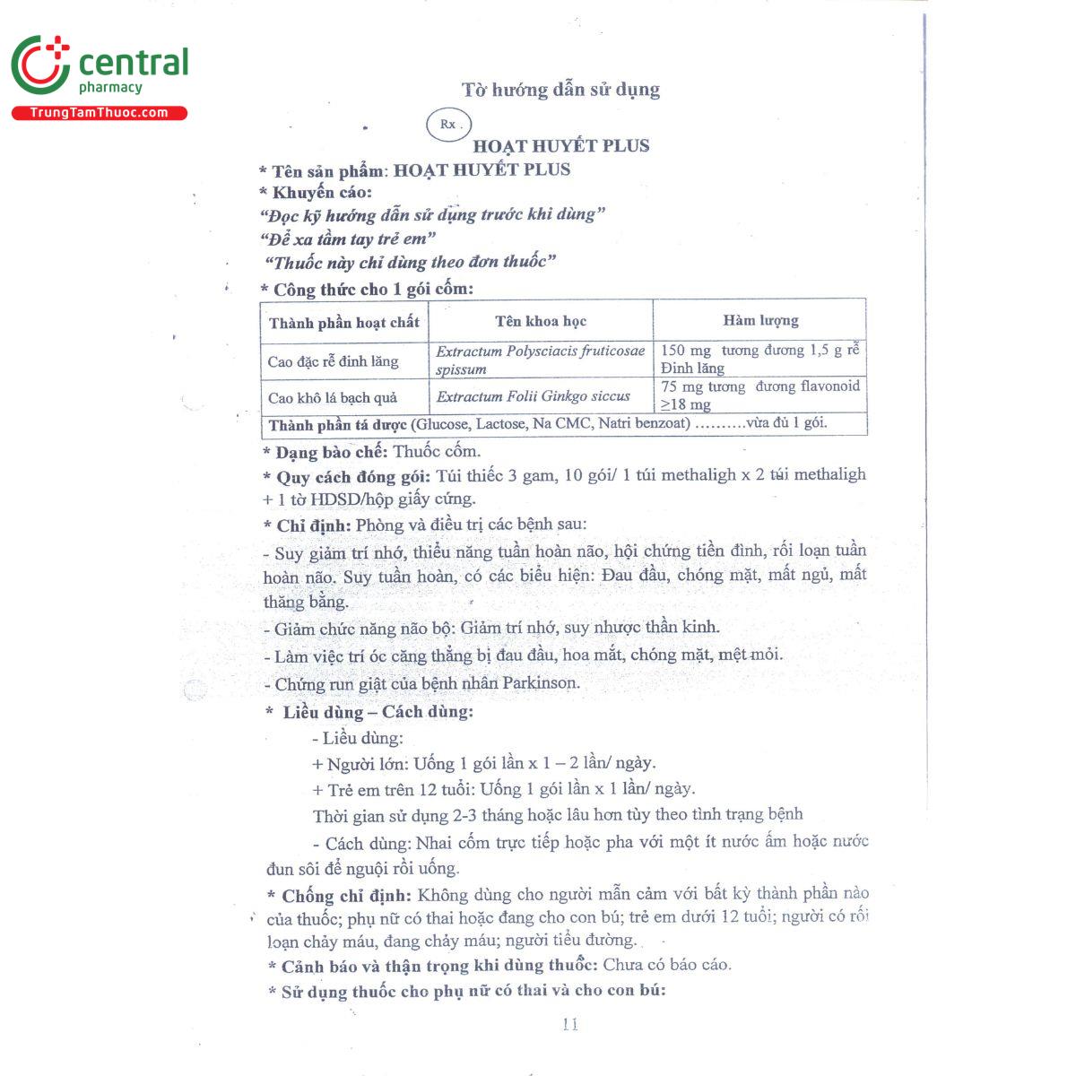 hoat huyet plus 8 N5867 hoat huyet plus 8 N5867