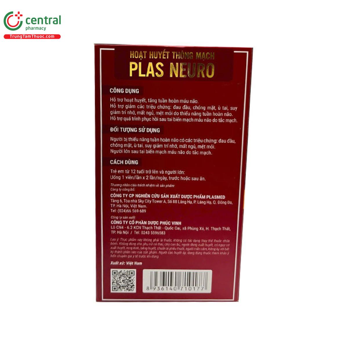 hoat huyet thong mach plas neuro 5 O5105 hoat huyet thong mach plas neuro 5 O5105