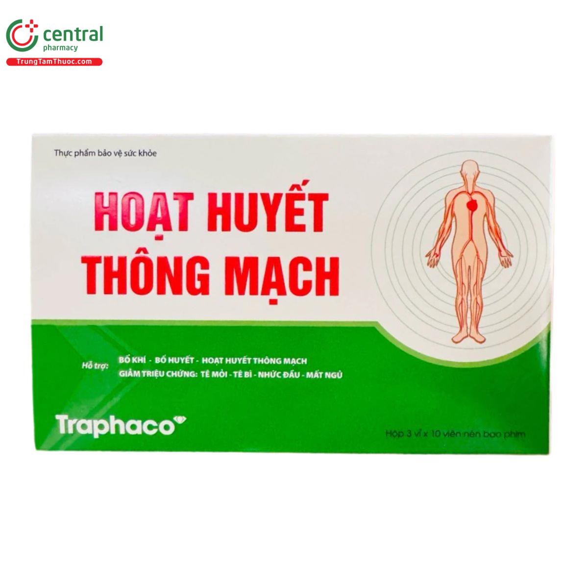 hoat huyet thong mach traphaco D1522