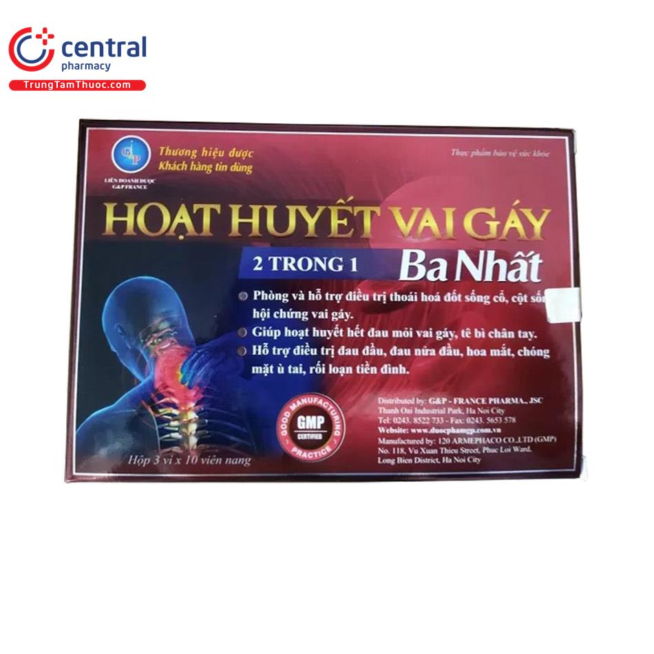 Hoạt Huyết Nhất Nhất Đau Vai Gáy: Bí Quyết Giảm Đau Hiệu Quả Từ Thiên Nhiên