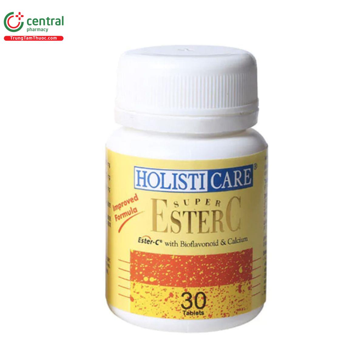 holisticare super ester c non acidic vitamin c 4 G2482