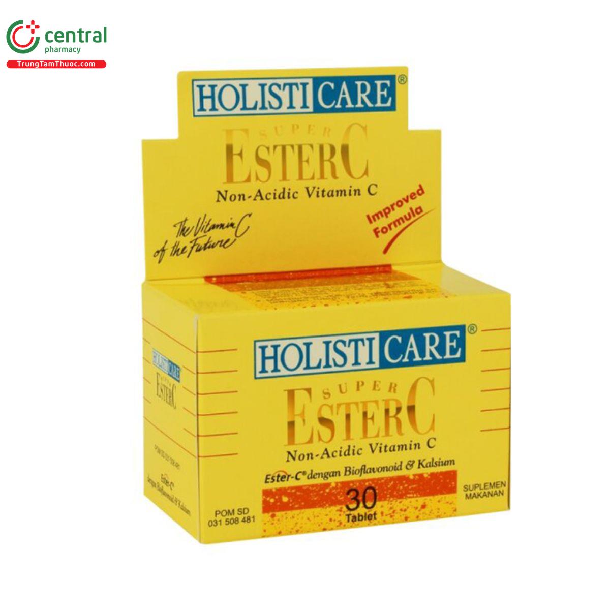 holisticare super ester c non acidic vitamin c 5 S7753