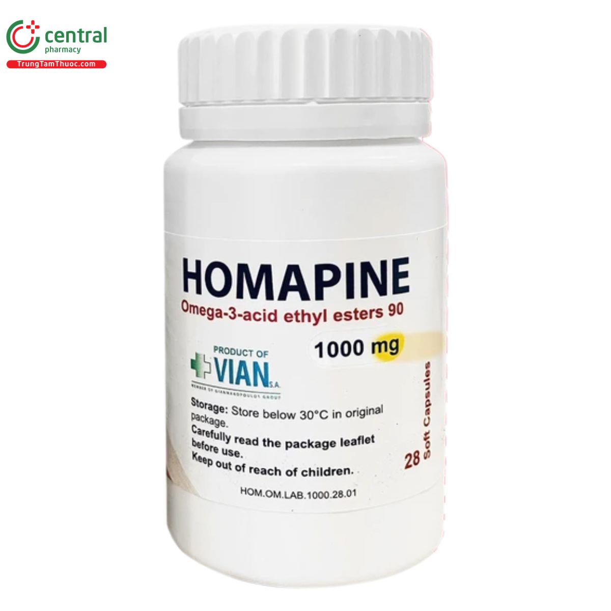 homapine 1000mg 2 M5358