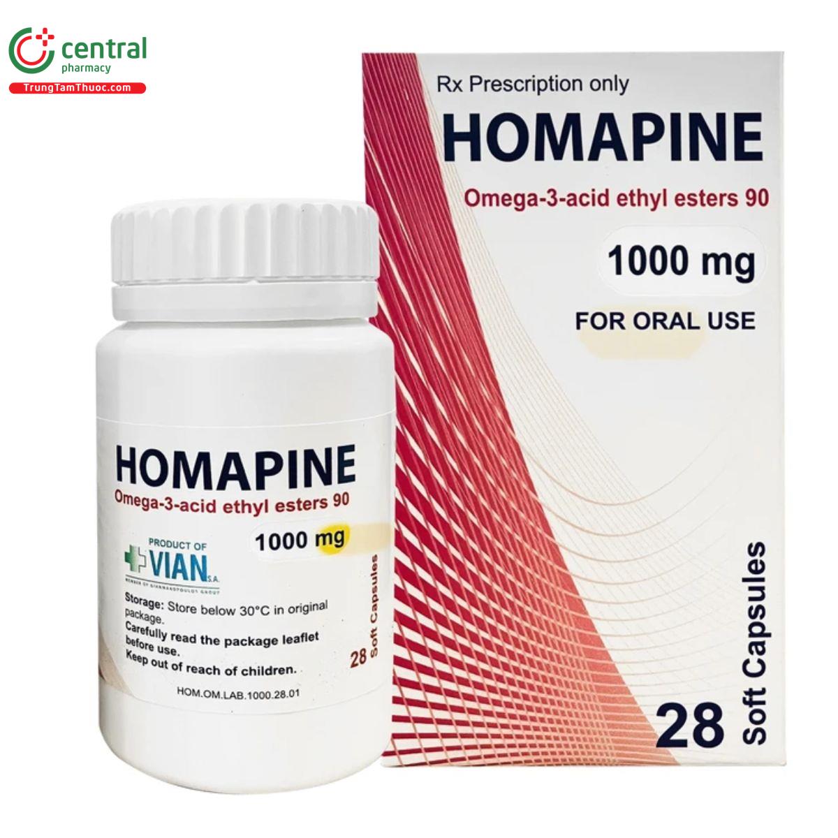 homapine 1000mg U8685