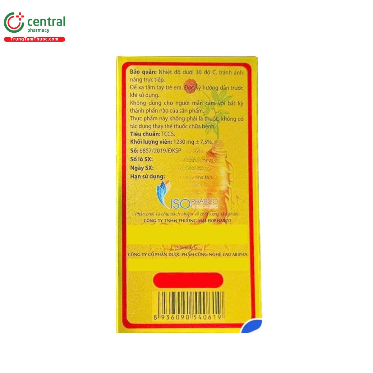 homisopha ginseng gold 5 V8458 homisopha ginseng gold 5 V8458