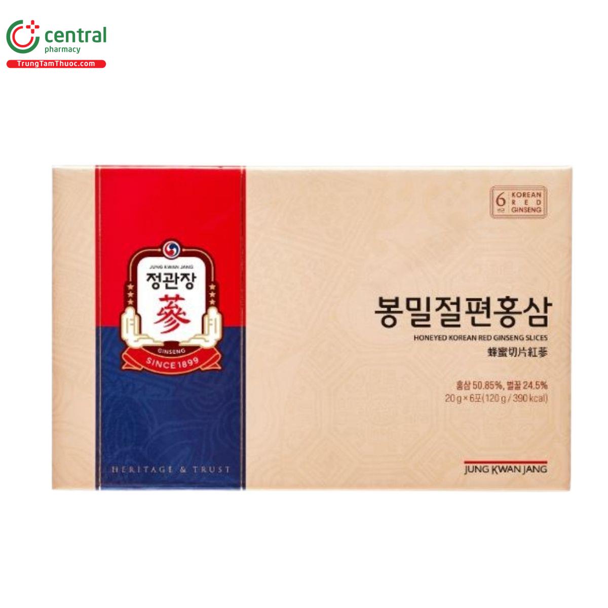 honeyed korean red ginseng slice 1 S7260