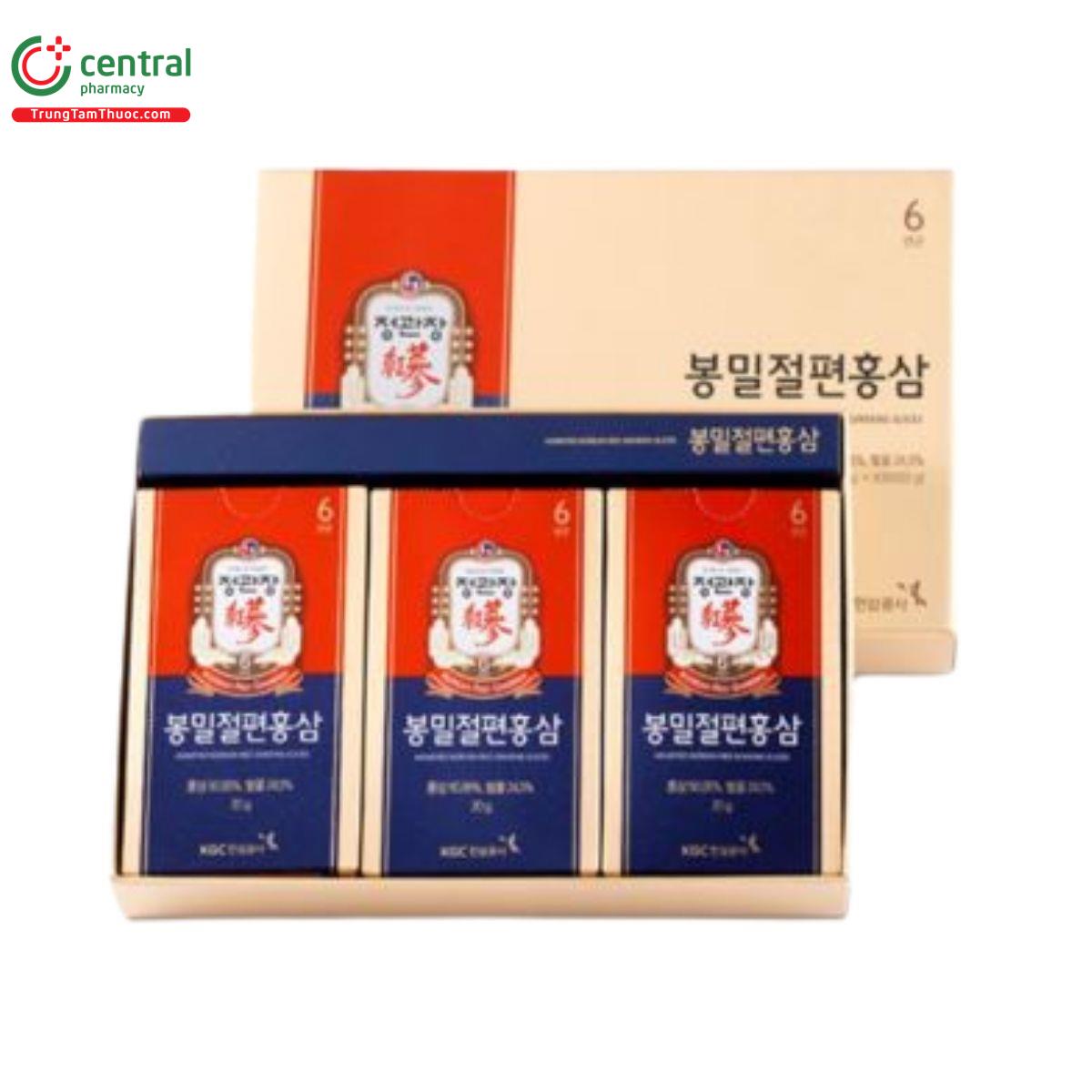 honeyed korean red ginseng slice 5 P6106