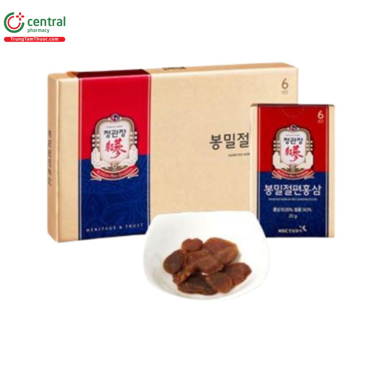 honeyed korean red ginseng slice 6 I3360