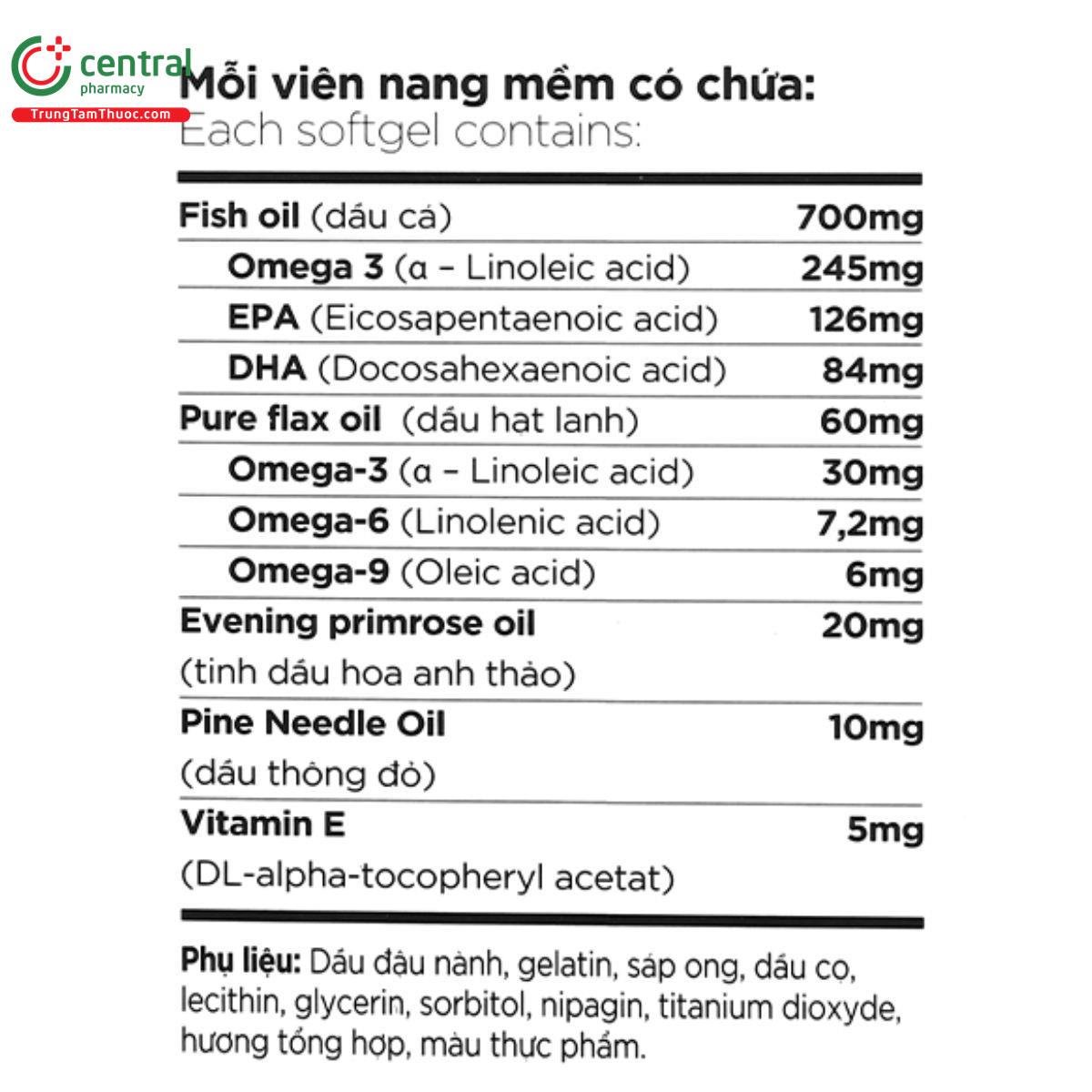 honeyland fish oil omega 3 6 9 3 C1165