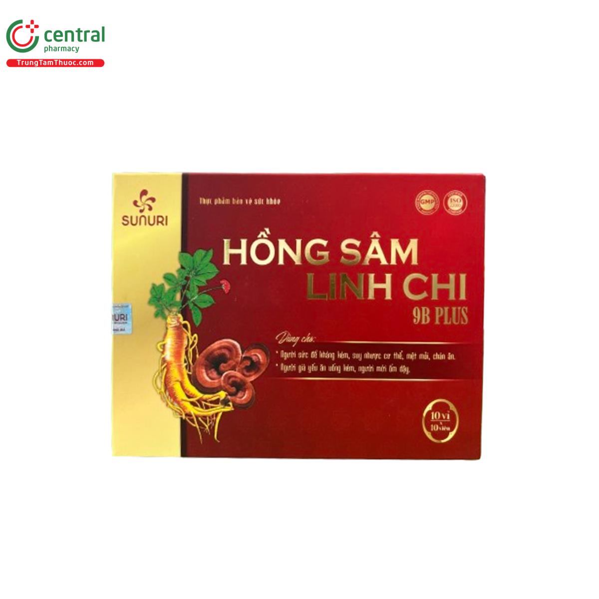 HỒNG SÂM LINH CHI CÓ TÁC DỤNG TĂNG CƯỜNG SỨC KHỎE TỔNG THỂ