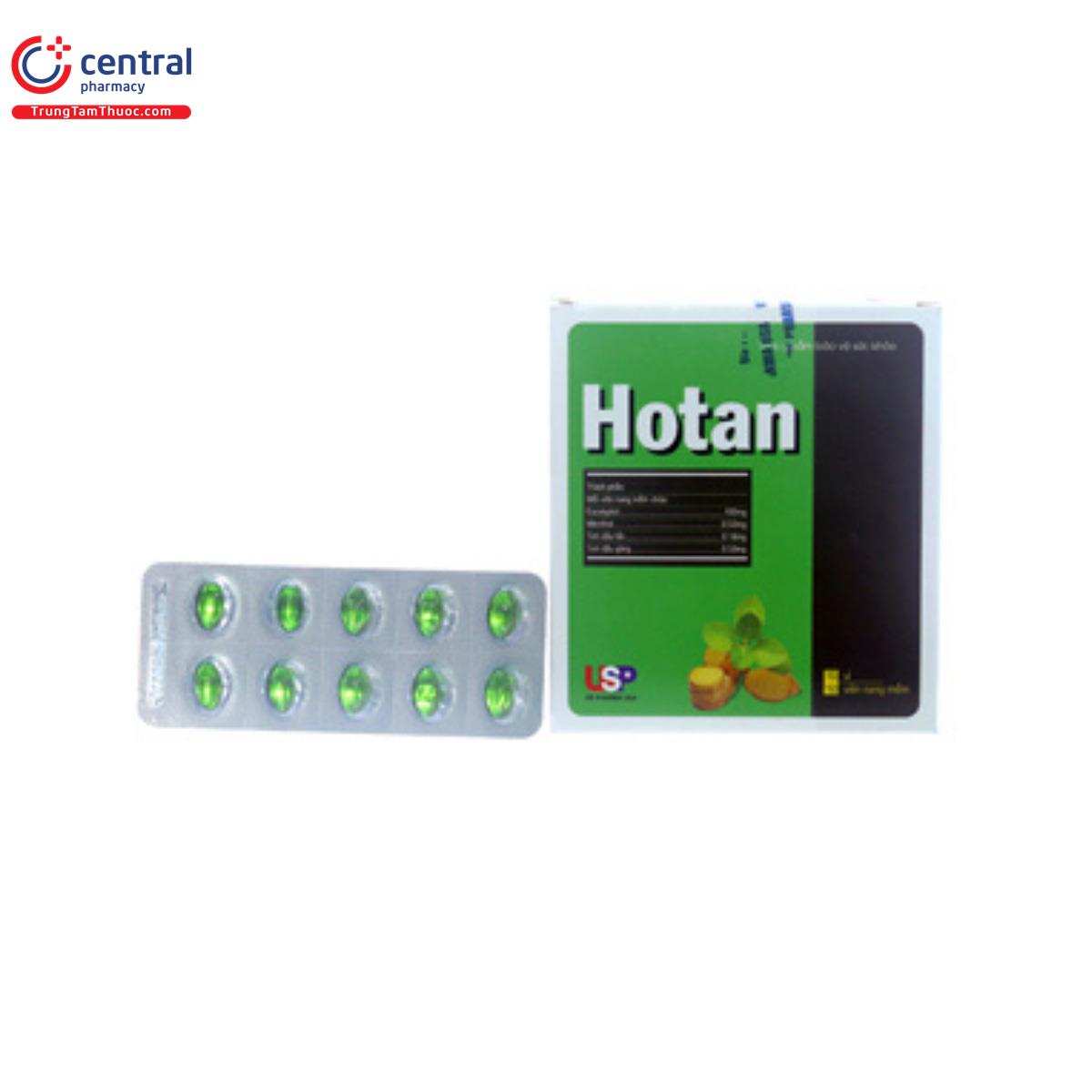 Thuốc Hotan (Hộp 100 viên) Viên uống giảm ho, bổ phế của US Pharma USA
