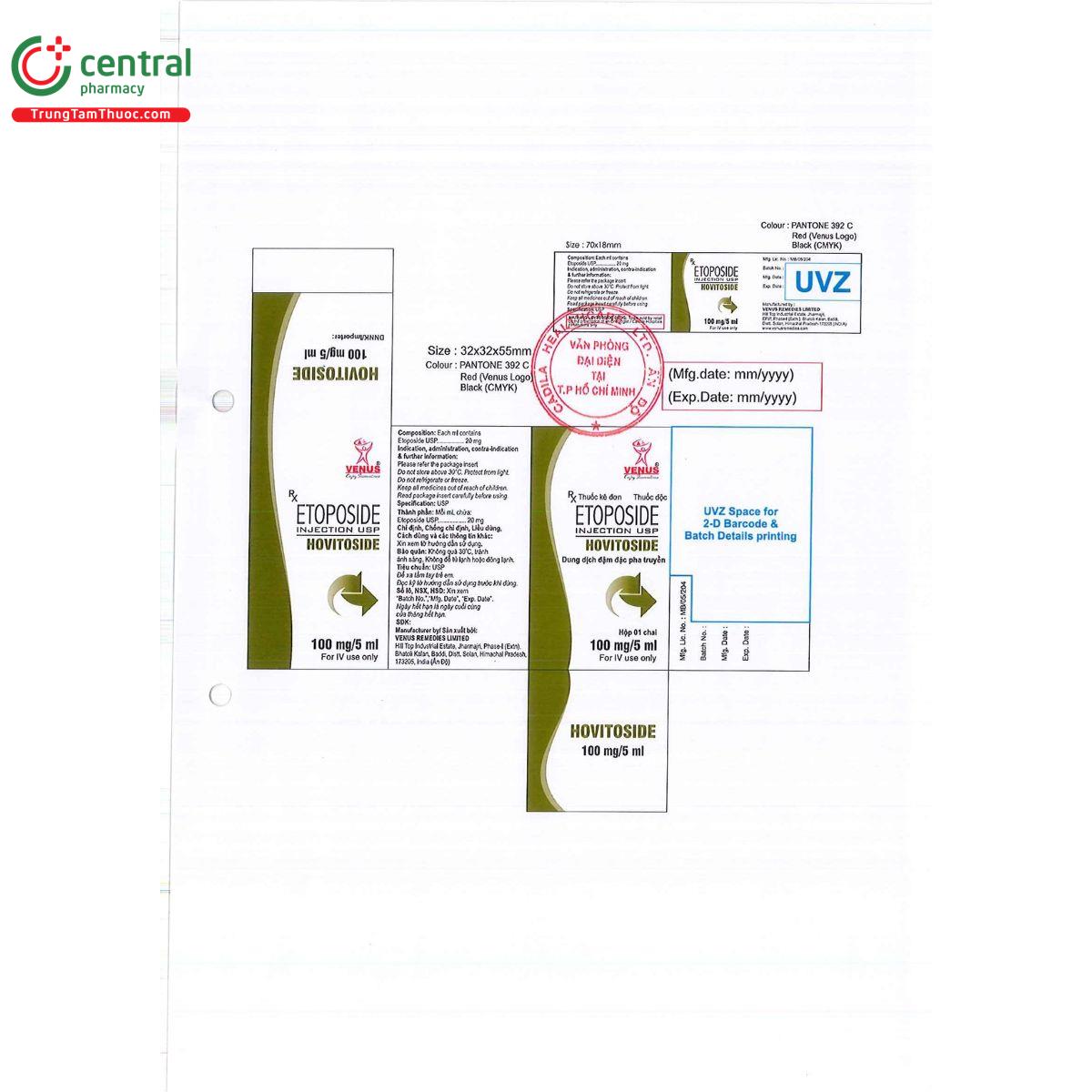 hovitoside 100 2 R6046