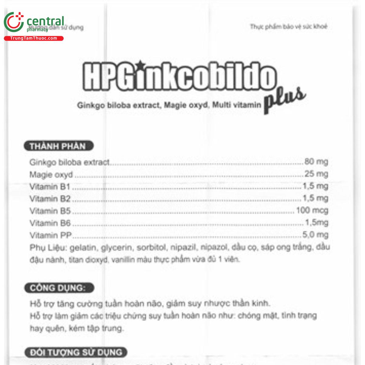 hp ginkcobildo plus 13 A0862