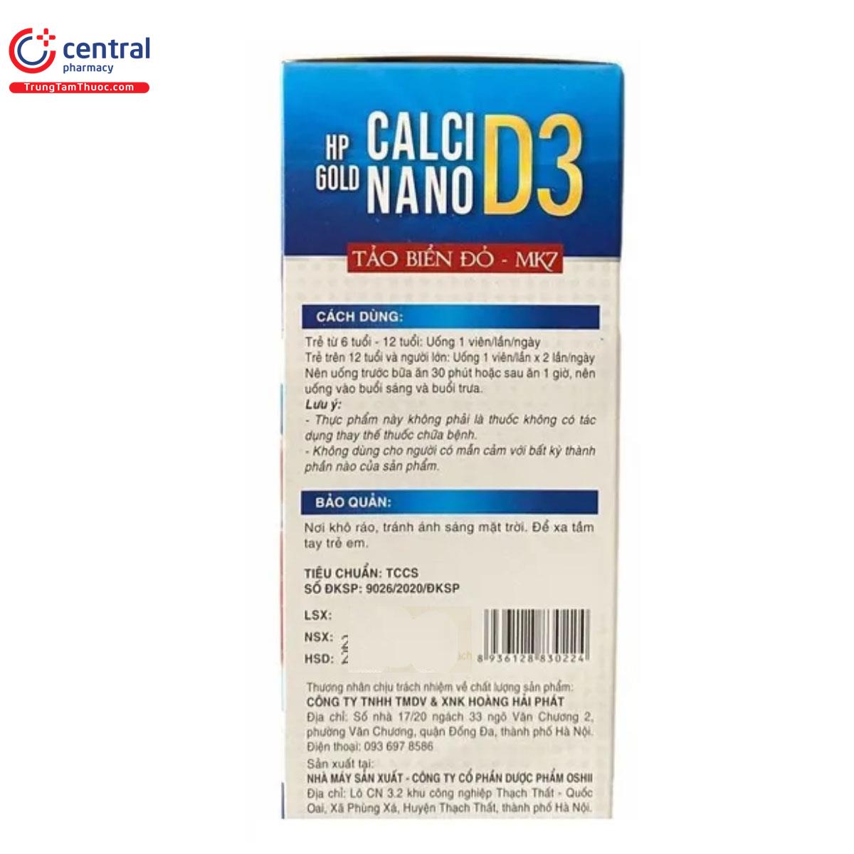 hp gold calci nano d3 4 D1525