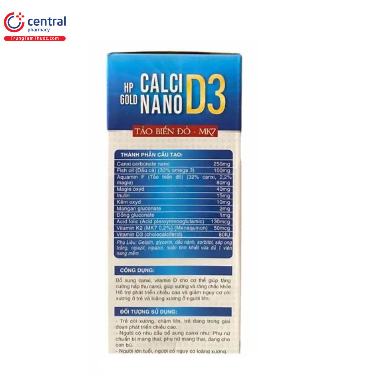 hp gold calci nano d3 5 D1623