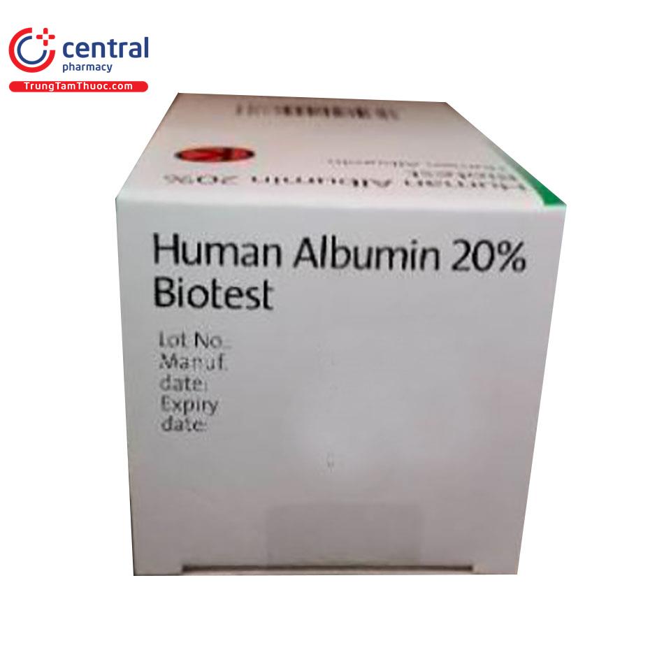 human albumin 20 biotest 5 A0726
