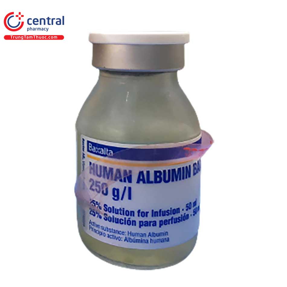 human albumin 250g l baxter 50ml 2 C1201