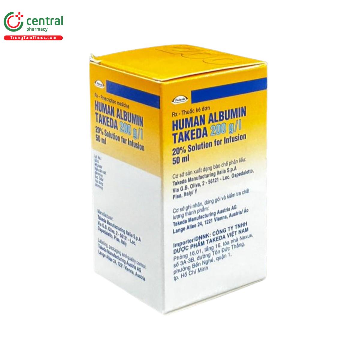 human albumin baxter 200g l 20 50ml 1 I3851