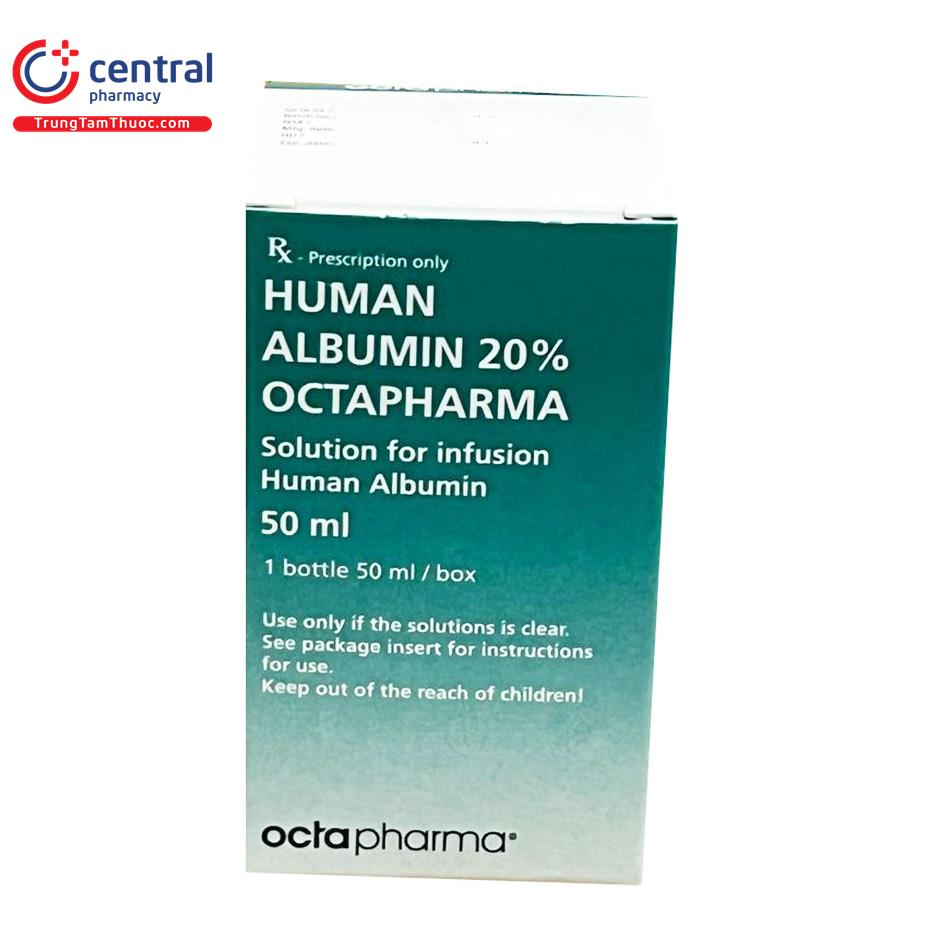 human albumin octapharma 20 50 ml 3 U8635